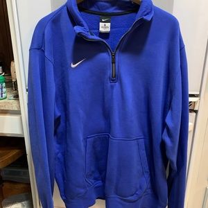 Nike zip pullover sweatshirt